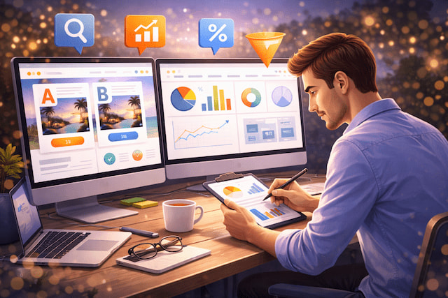 בדיקות ואנליטיקה לשיפור מתמיד