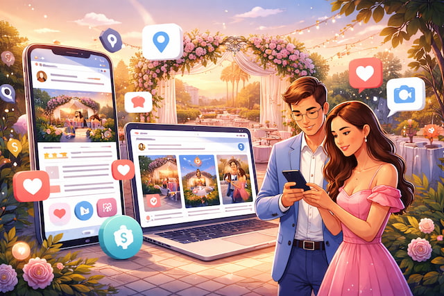 תמונה של גן אירועים בשיווק